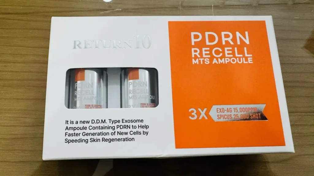 PDRN RECELL MTS - 3DL COSMESTIC SET KIT BOX